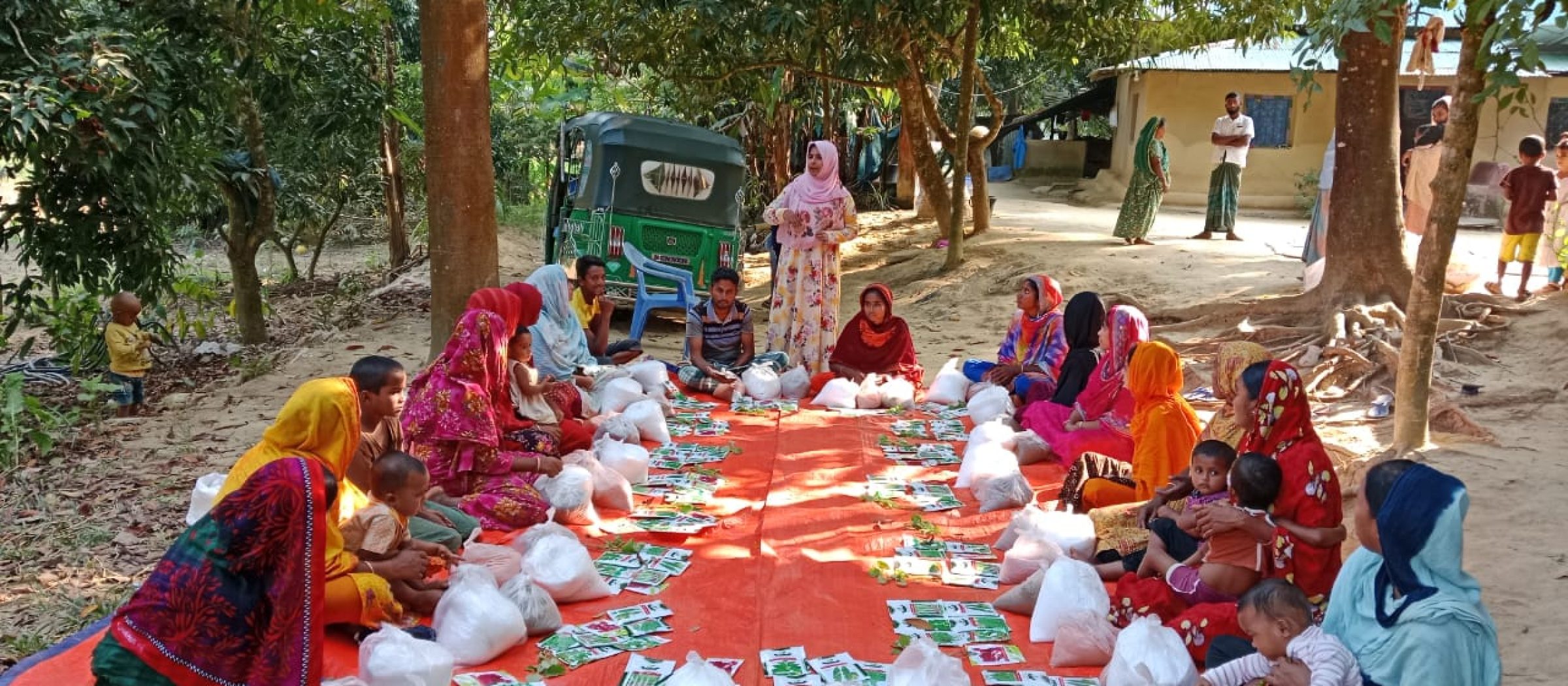 Input support for Homestaed Gardaning for Mother Group